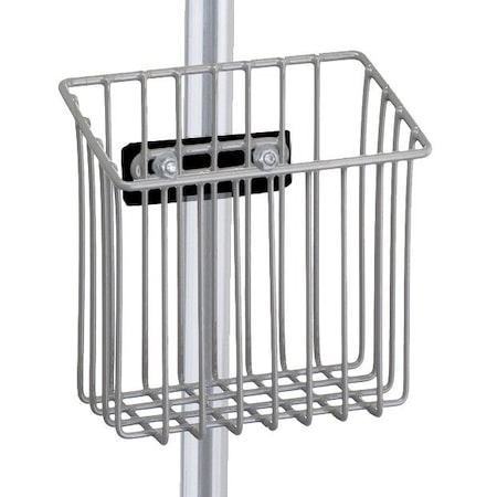 R&B Wire Products Blood Pressure Cuff Basket for IV Stand 2200